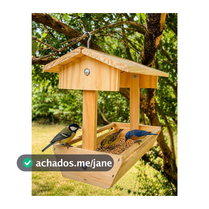 Tratador Comedouro de Pássaros Livres Silvestres Alimentador de Aves