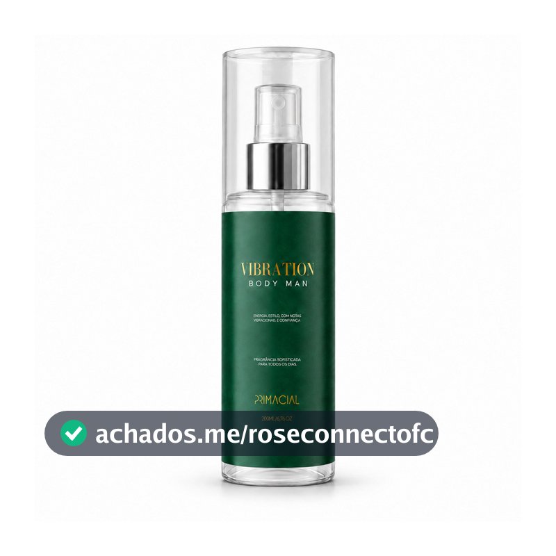 Body Splash Masculino 200ml Urbano Moderno Sofisticado Alta Fixação Projeção Spray Primacial