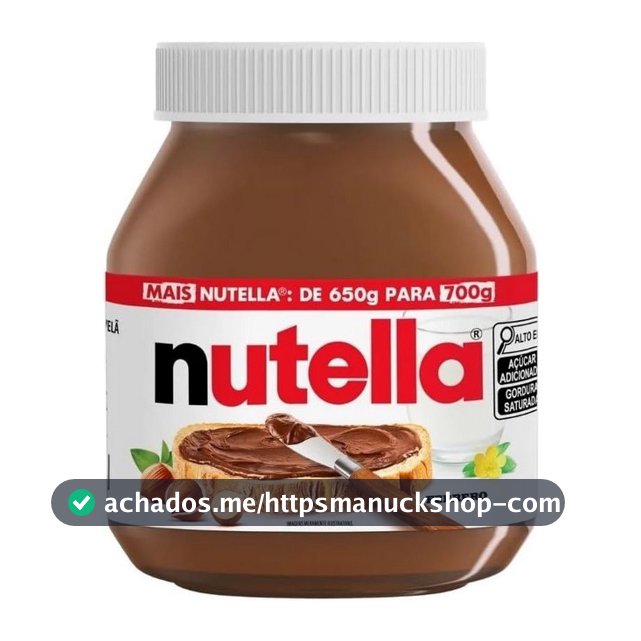Nutella Creme de Avelã 700g