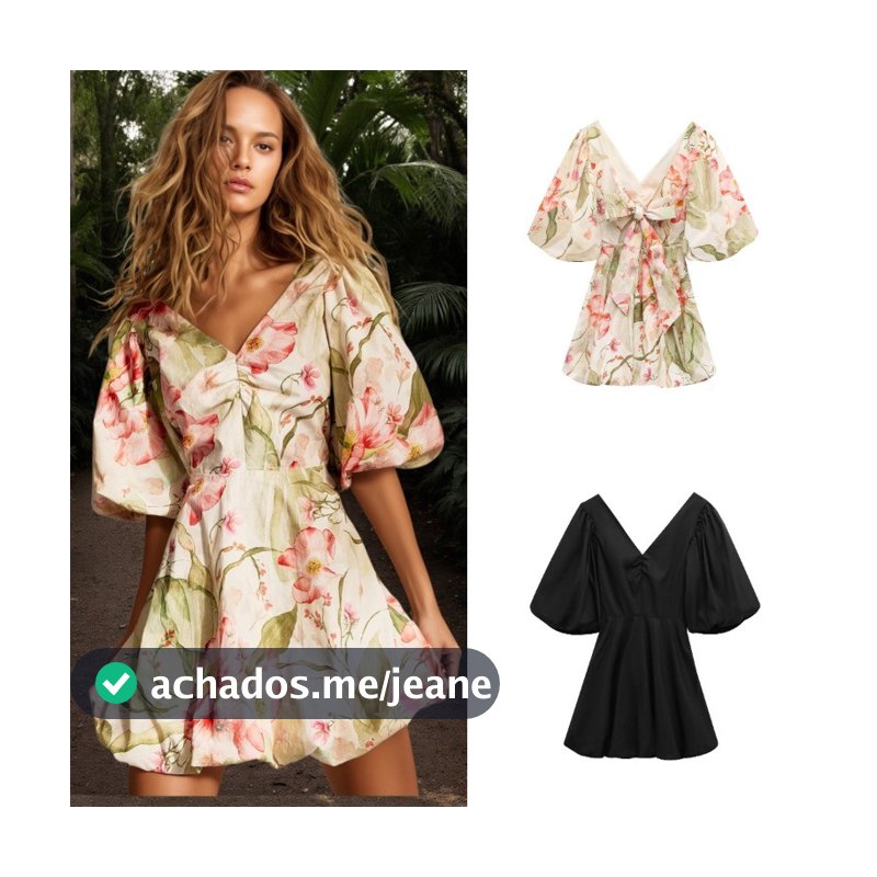 Vestido Maxi Sofisticado De Estilo Europeu E Americano Com Decote Em V Nas Costas Saia Bufante 202608A