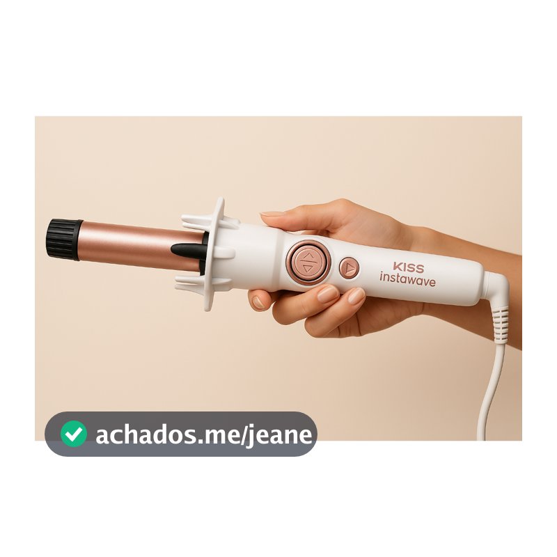 MODELADOR DE CACHOS AUTOMÁTICOS INTAWAVE BIVOLT KISS NEW YORK KACI01BR