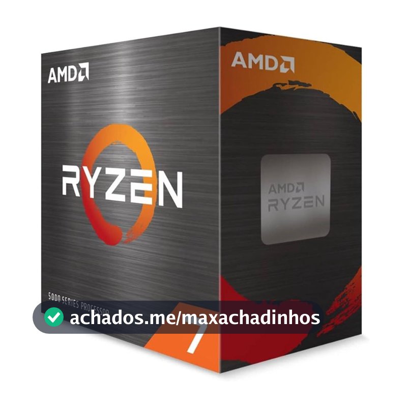 Processador AMD Ryzen 7 5700, 3.7 GHz (4.6GHz Max Turbo), Cache 4MB, 8 Núcleos, 16 Threads, AM4