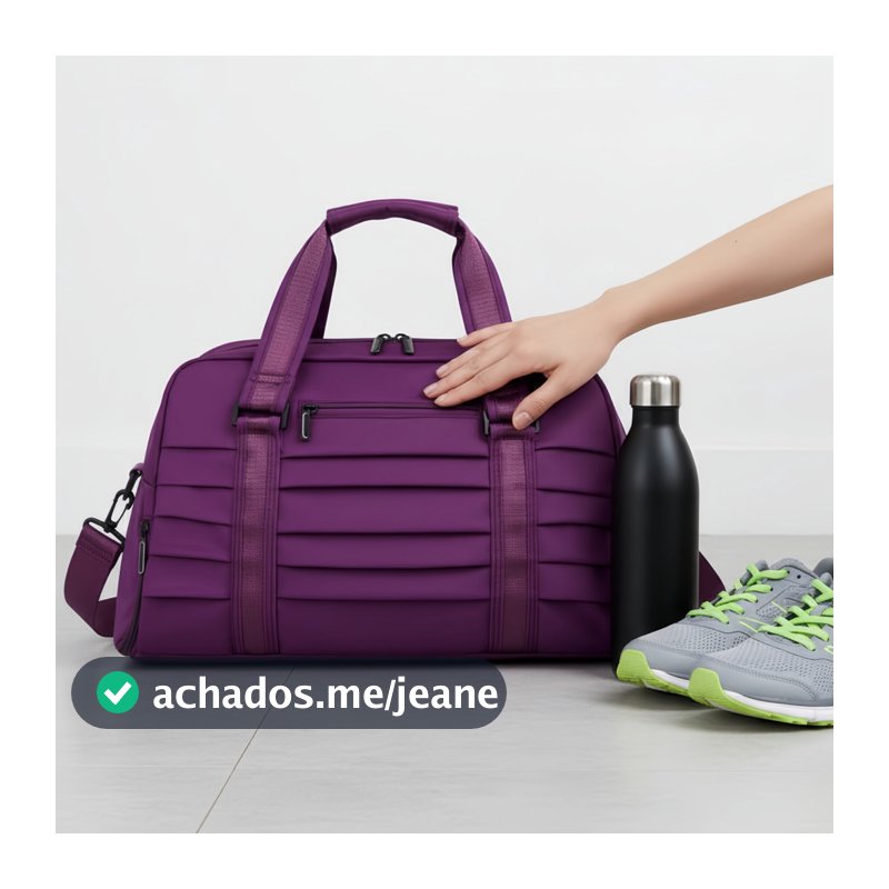 Bolsa Feminina de Academia Oxford Impermeável Resistência Alta Grande Capacidade Para Viagem