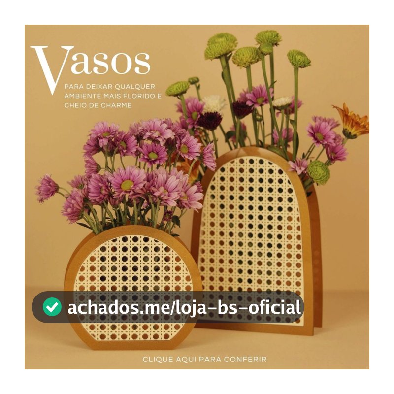 Vasos Decorativos Para Flores Naturais e Artificiais Minimalista em Acrílico – Artesanal & Exclusivo