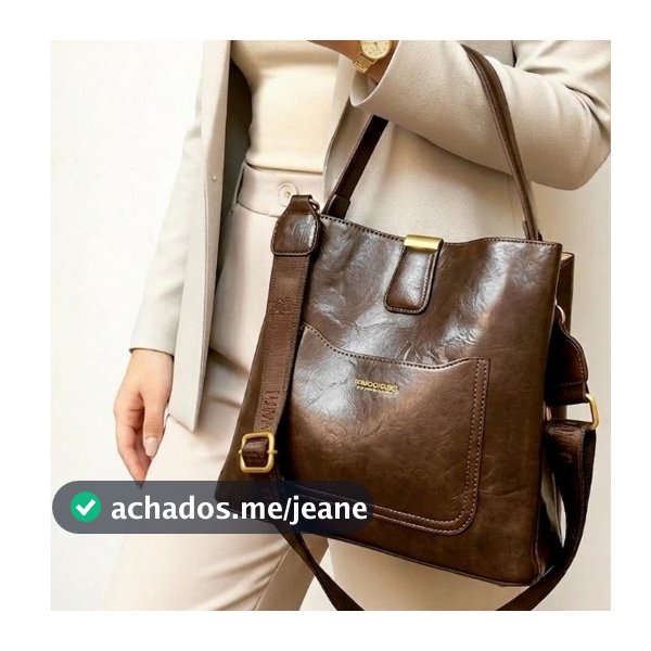 Bolsa Feminina Pavão de Ouro saco alça Transversal Grande tiracolo Ajustável Couro Sintético de mão