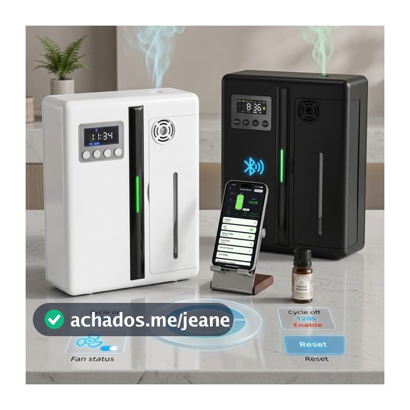 Aromatizador Difusor De Fragrância Automático Profissional Essência Hotel Academia Loja