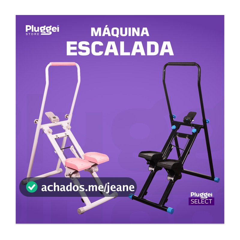 Máquina de Escalada Dobrável até 130kg com Display LCD Simulador de Caminhada Fitness Casa