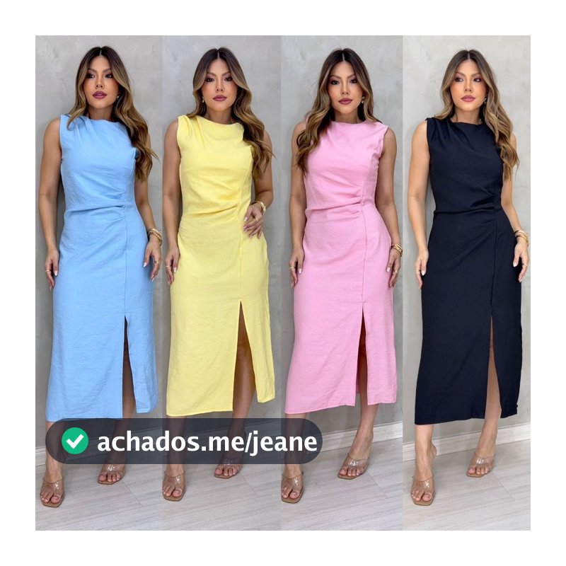 VESTIDO FEMININO SENSORIAL COM DETALHE DE PINÇAS: CONFORTO E ESTILO PARA TODOS OS MOMENTOS