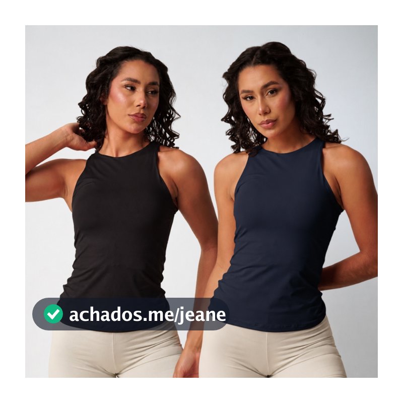 Kit 3 ou 1 Regata Poliamida Feminina Premium Fitness Básica Nadador Careca Academia Malha Fria Treino Corrida