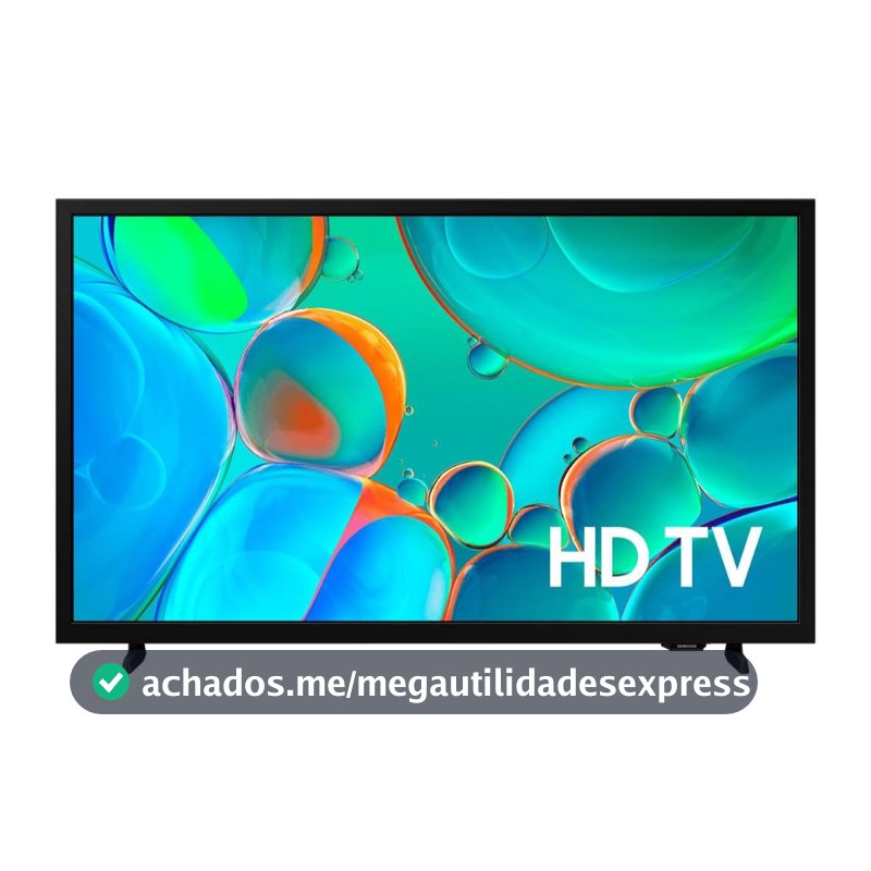 Smart Monitor TV HD 32" Samsung LS32H5000FGXZD - Preta