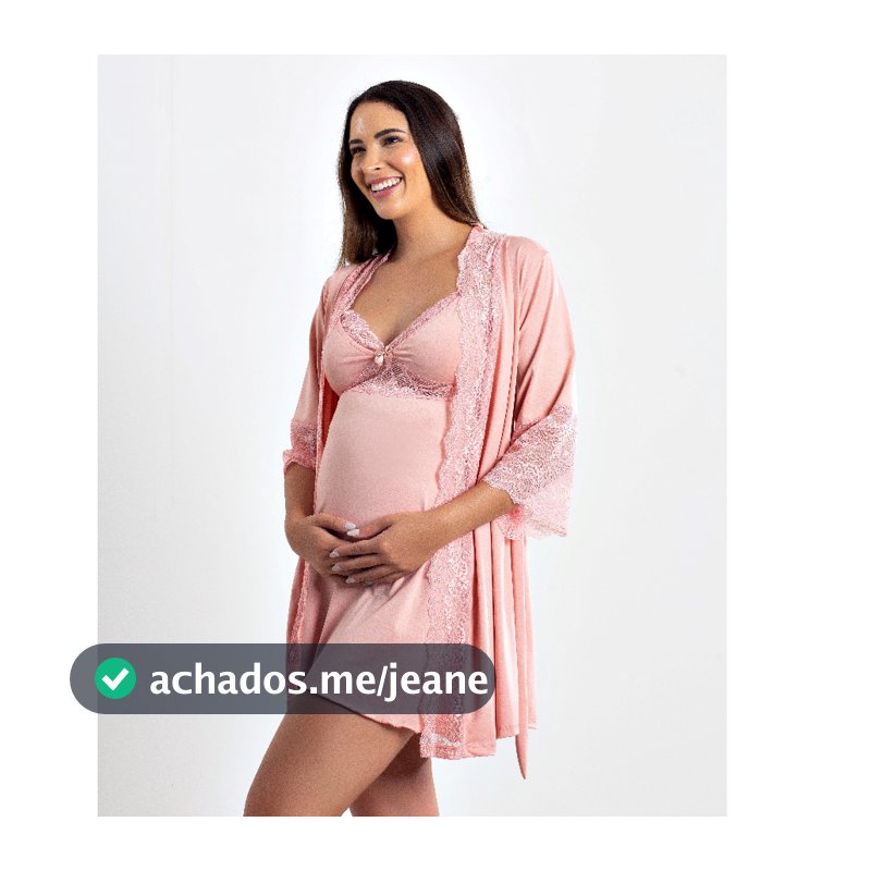 KIT CAMISOLA AMAMENTAÇÃO E ROBE