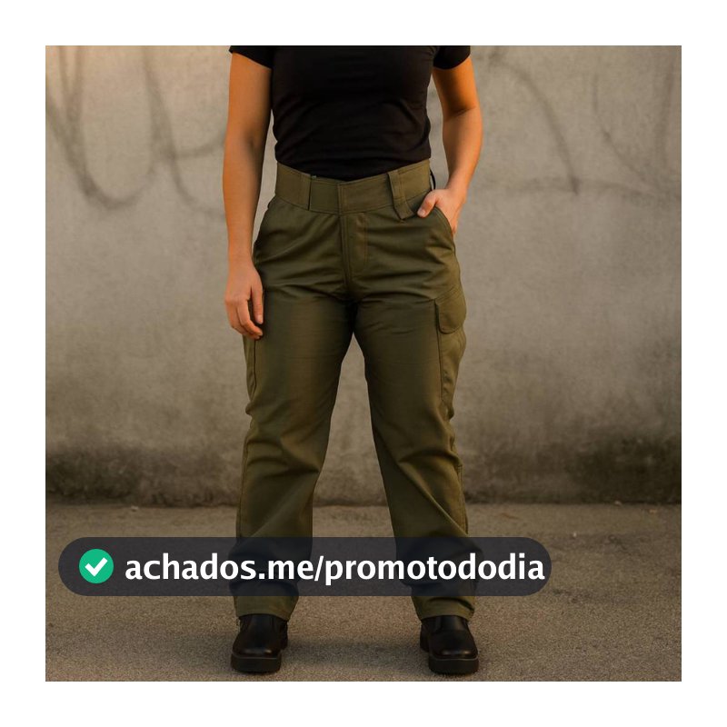 Calça Tática Feminina Skate Skatista Estilo Urbano Street Original Confortável Streetwear Urban