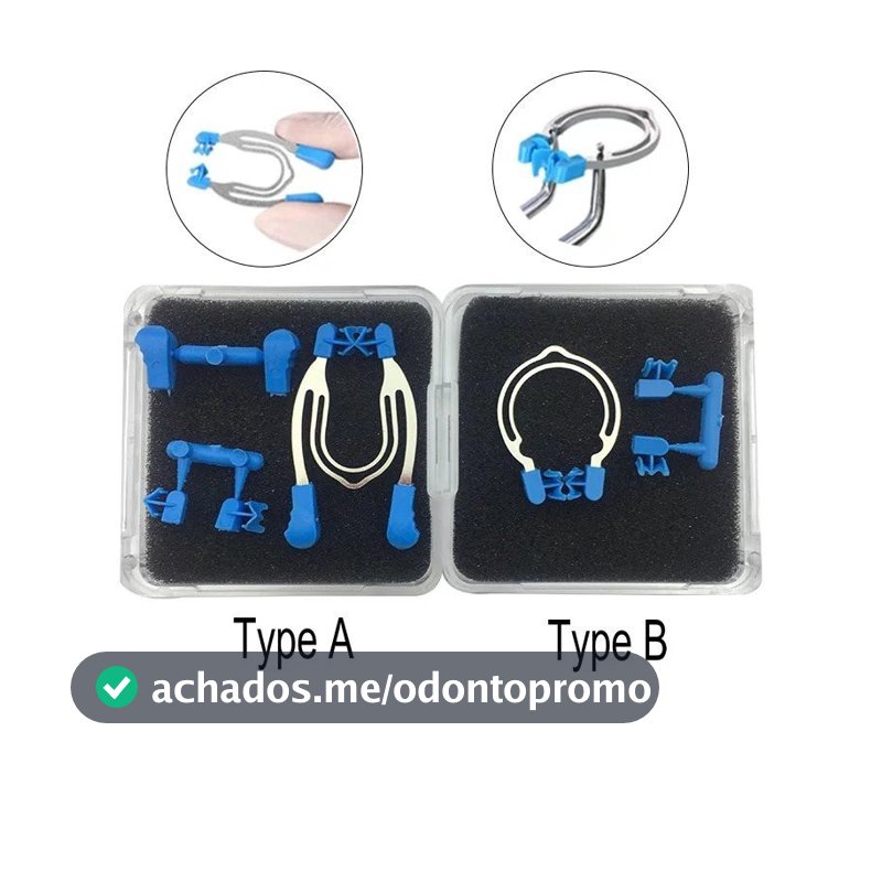 1 Conjunto De Anel De Matriz De Substituição De Clipe De Mola De Metal Com Contorno Seccional