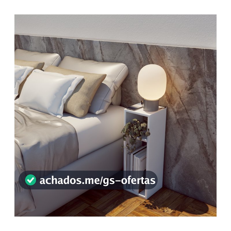 Mesa De Cabeceira Aparador Criado Nicho Quarto Rack Leitura Pequena Sala Aparador