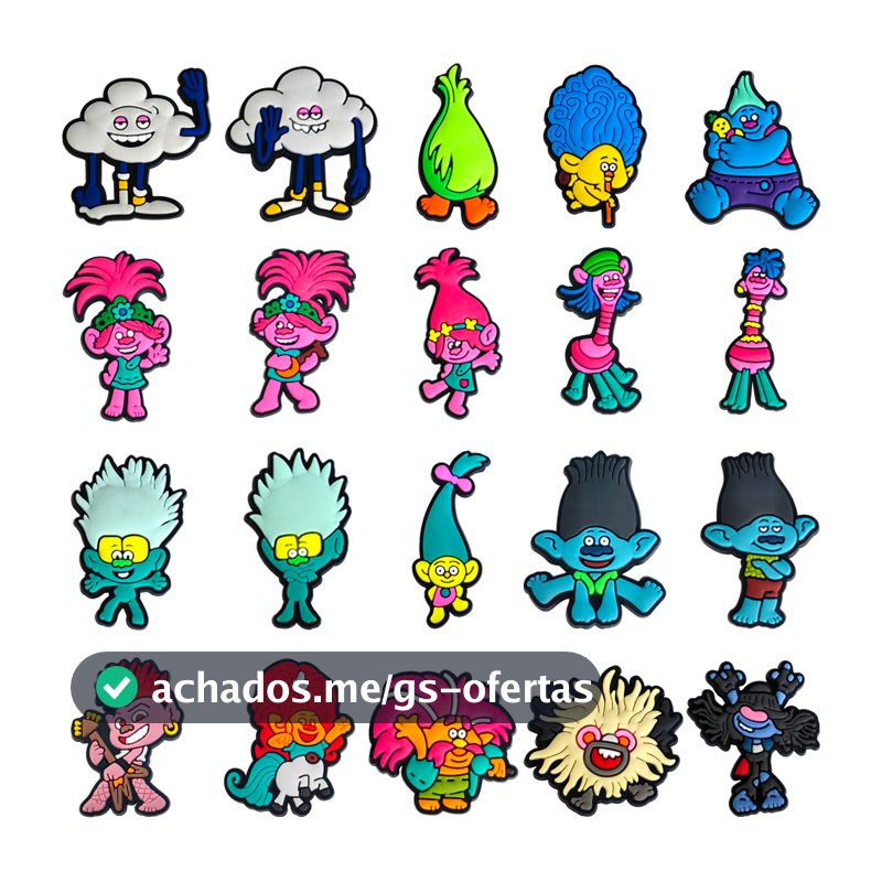 MEIDJ Encantos De Sapato 20 Estilos De Decorações Acessórios De PVC De Desenho Animado Com Botões