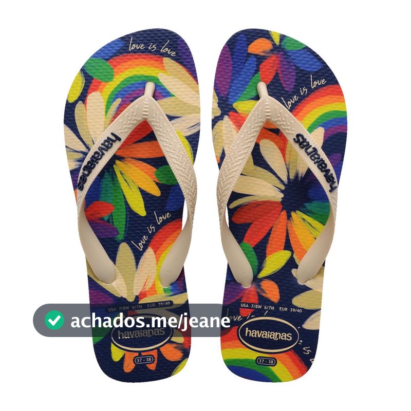 Chinelo Havaianas Top Pride