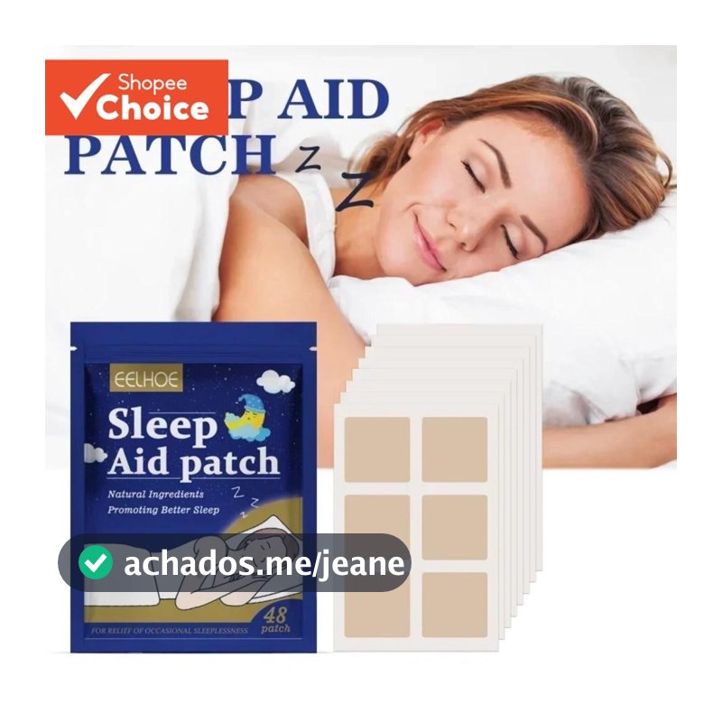 Patches para Sono Profundo, Confortáveis e Fáceis de Usar, 48 Unidades