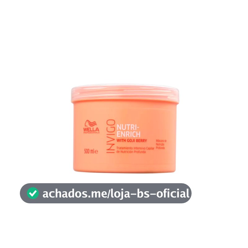 Máscara Invigo Nutri-Enrich 500ml - Wella Professionals