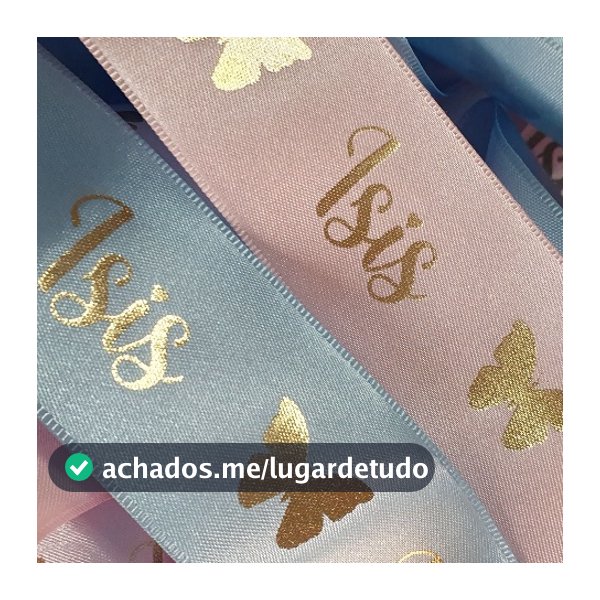 Fita de Cetim Personalizada 38MM - 10 Metros
