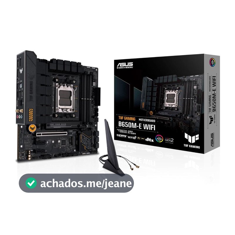Placa Mae Asus AMD (AM5) DDR5 MICRO ATX - B650M-E WIFI