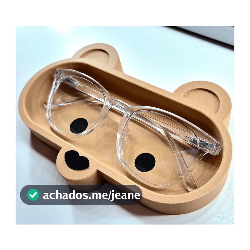 Suporte para Óculos Urso Porta Óculos Criativo e Decorativo