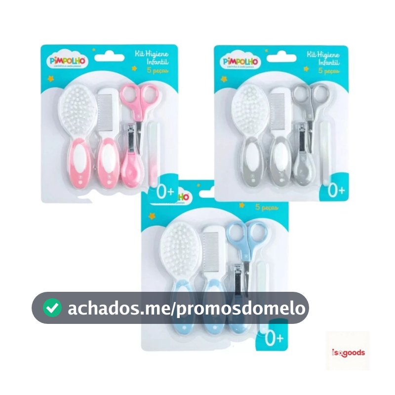 Kit Higiene de Bebê 5 Peças