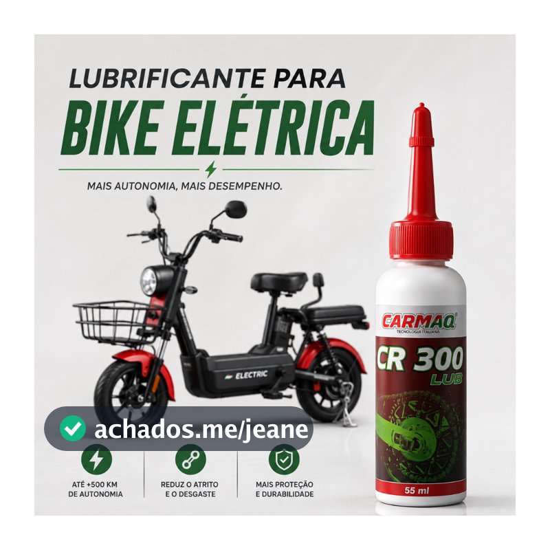 Lubrificante de Corrente para Bike Elétrica e Bicicletas | Lubrificante para Corrente Rende +500km