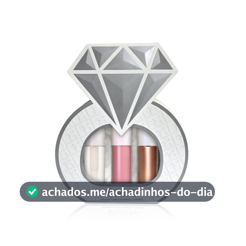 Kit Bride Franciny Gloss Iluminador E Blush Casamento Prata