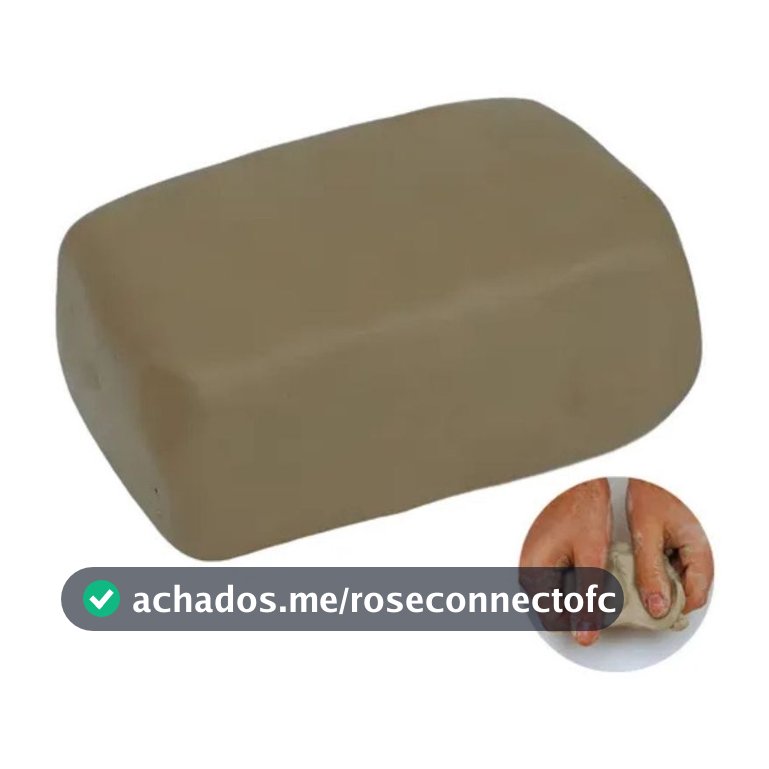 Argila de Modelar Artesanato 1Kg
