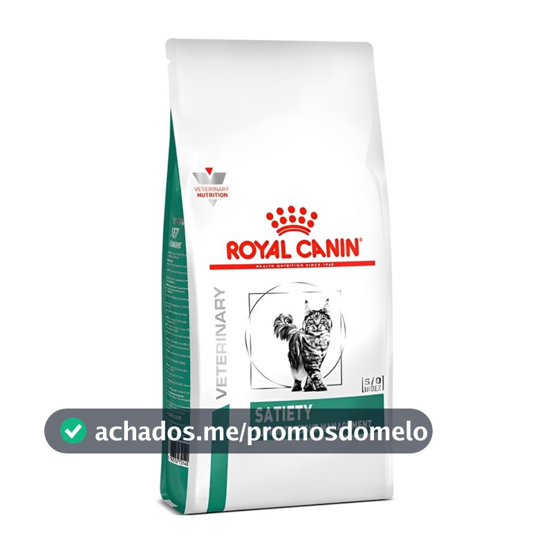 Ração Royal Canin Feline Veterinary Diet Satiety para Gatos Obesos 1,5kg
