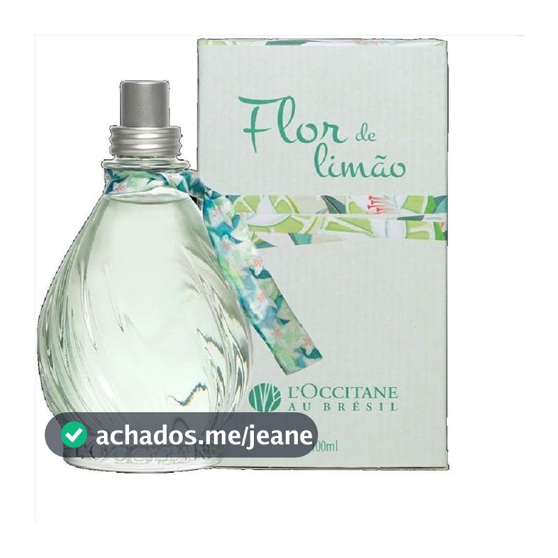 L'OCCITANE COLONIA FLOR DE LIMÃO 100ML
