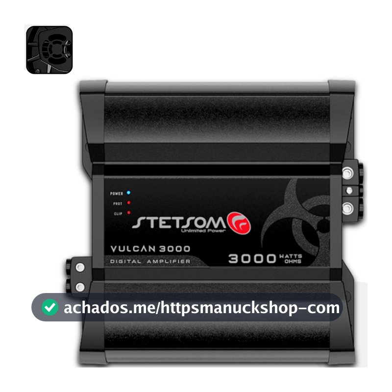 Modulo Amplificador 3000 Vulcan 3000wrms Stetsom