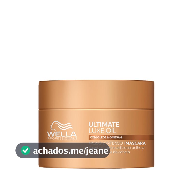 Wella Professionals Ultimate Luxe Oil - Máscara Capilar 150ml