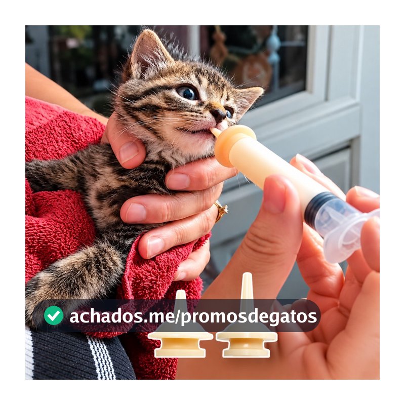 Bico alimentador Pet amamentação com seringa mamilo filhote cão gato mamadeira