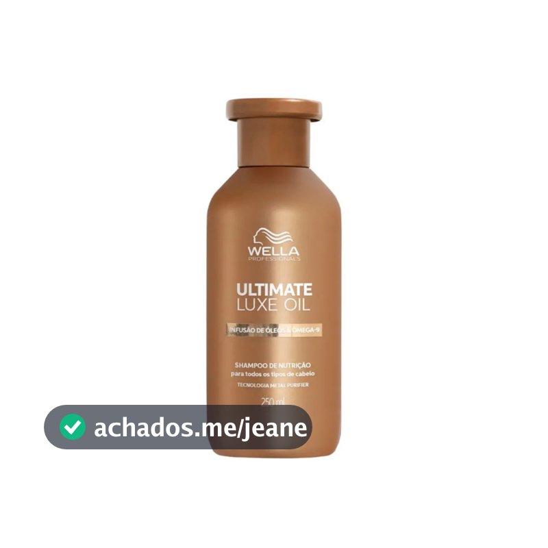 Wella Professionals Ultimate Luxe Oil - Shampoo 250ml