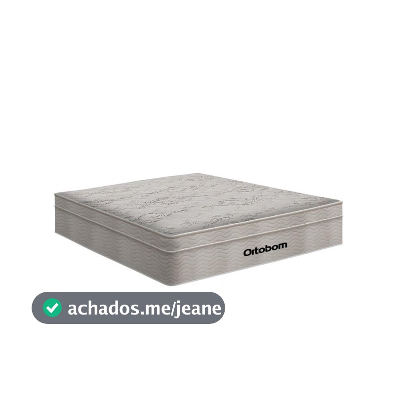 Colchão de Molas Ensacadas Ortobom Airtech Casal 138cm