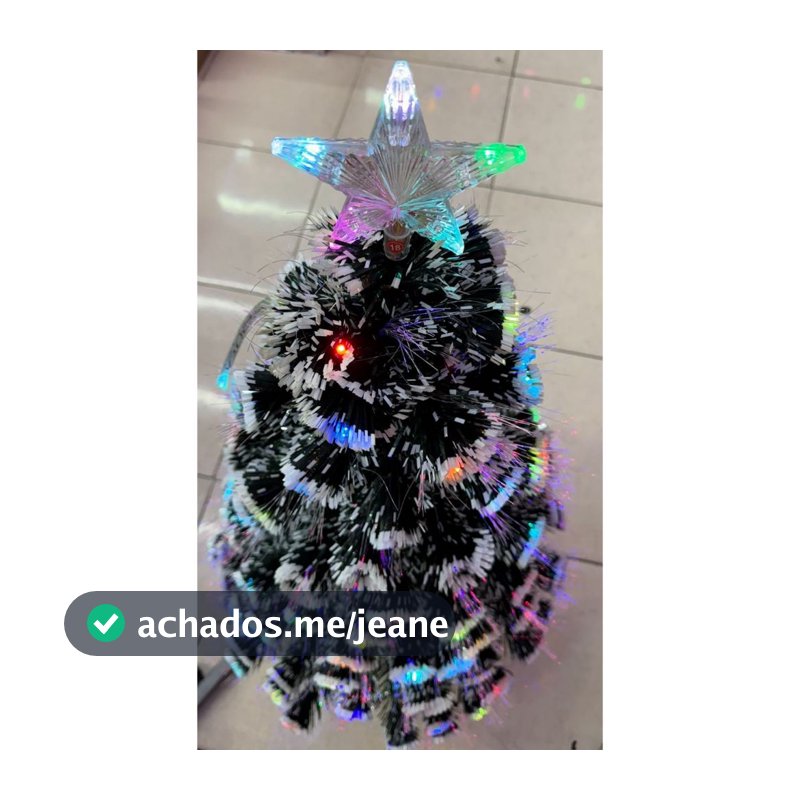 Árvore de Natal LED Fibra Ótica Nevada Luzes Colorida 90cm / 120m e 180m 110V