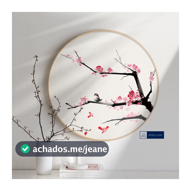 Quadros artísticos de parede da peônia, flor de ameixa chinesa, quadros de lótus, para sala de estar