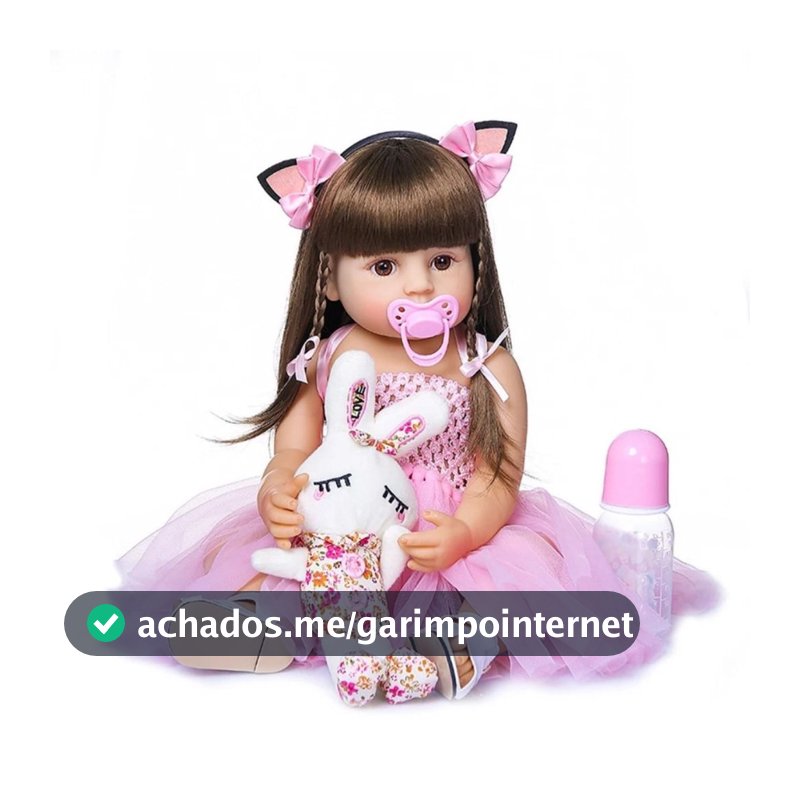 Bebê Reborn Boneca Realista Bailarina Em Silicone Promoção Linda