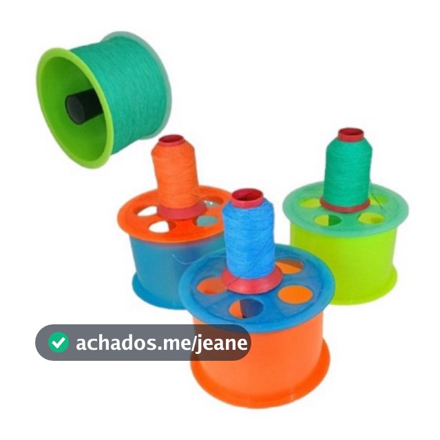 Kit Carretilha 15 cm Pipa + Linha Colorida infantil