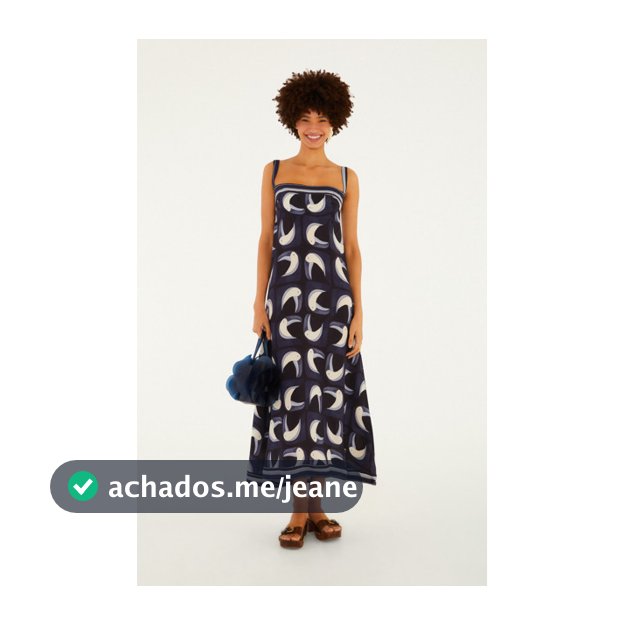 VESTIDO MIDI TUCA TROPICAL FARM