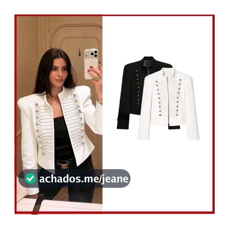 2026 Primavera Verão Novas Roupas Femininas com Almofadas Blazer Slim-fit 4840798