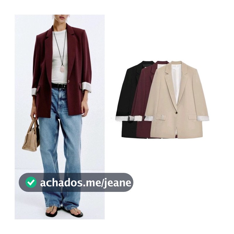 2025 Outono Novo Produto Jaqueta Feminina 8195336 8195518