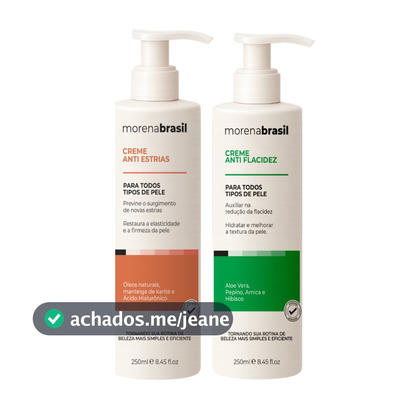Creme Anti Estrias + Anti Flacidez