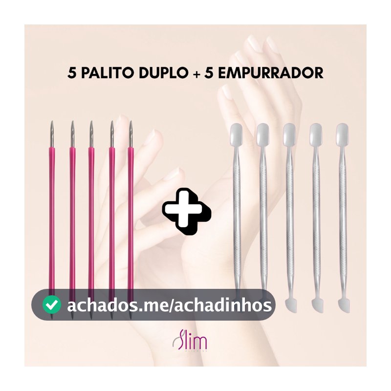 Kit Combinação Perfeita 10 pecas - Manicure Podologia
