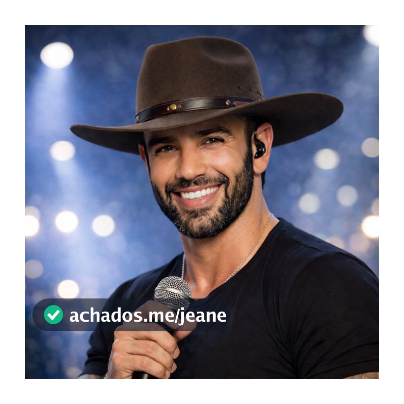Chapéu Gustavo Lima Masculino e Feminino Cowboy Americano Country Rodeio Festa Peão Pralana Aba 8cm