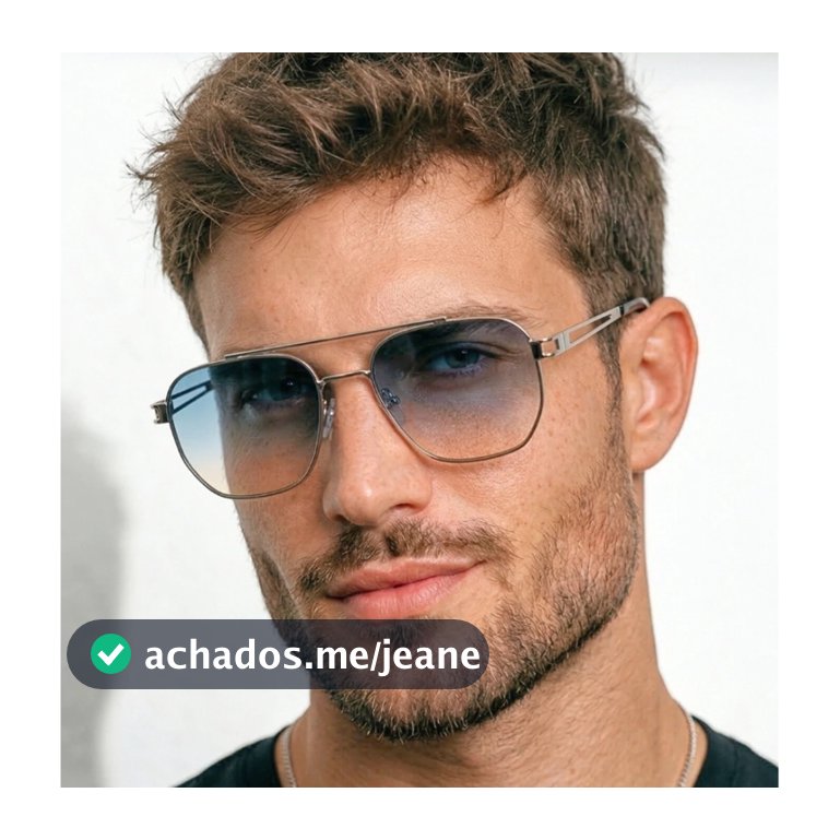 Óculos de Sol Texas Aviador Clássico Premium Geométrico Masculino Feminino Metal uv400 Unissex