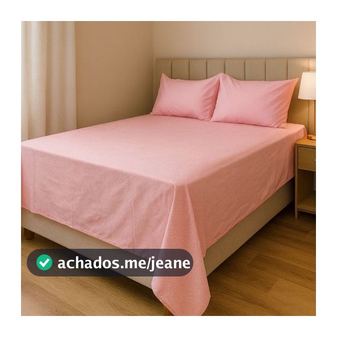 Jogo de Lençol Microppercal 500 Fios Poá–Cama Solteiro, Casal e Queen Diamante-Toque De Algodão