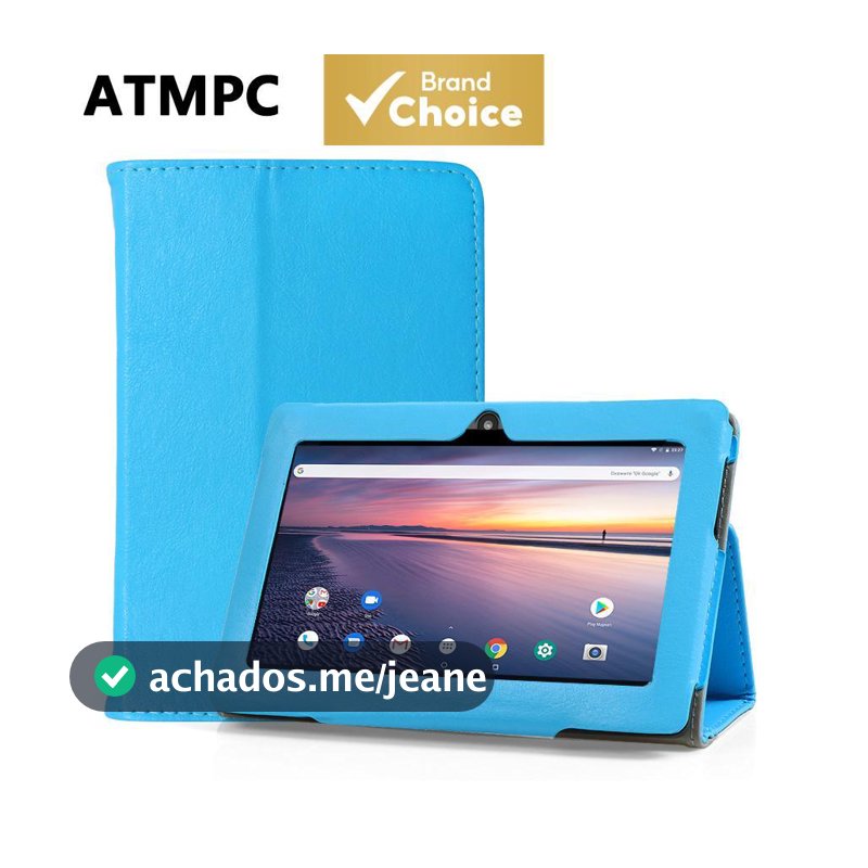 Tablet infantil ATMPC de 7 polegadas, tablet Android, tela de 1024600, compatível com Wi-Fi e Bluetooth 4.2, bateria