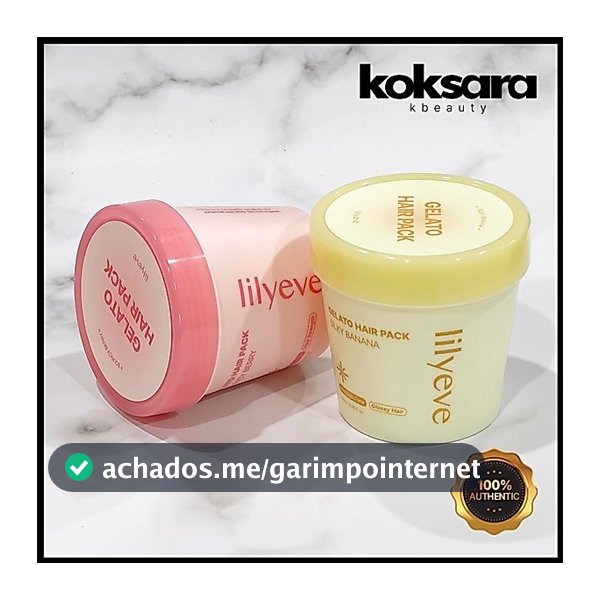 Lilyeve Repairturn Gelato Berry/Banana Hair Pack 2 types 200ml
